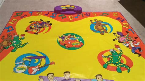 The Wiggles Dance Mat Toy Spin Master 2003 Youtube