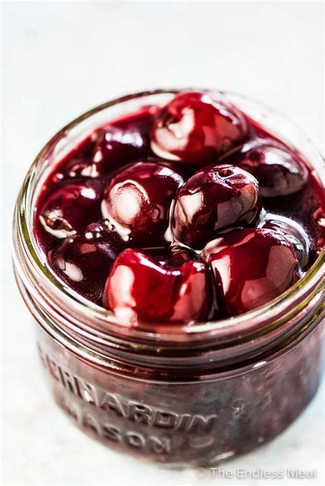 Cherry Sauce Super Easy Recipe The Endless Meal®