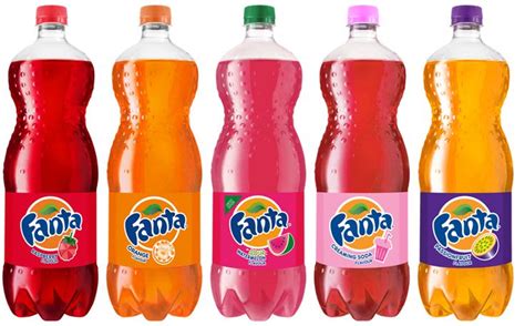 Fanta Soda Flavors American Drinks