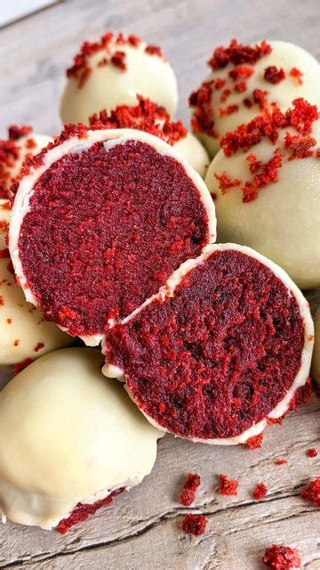 Valentines Day Red Velvet Cake Balls