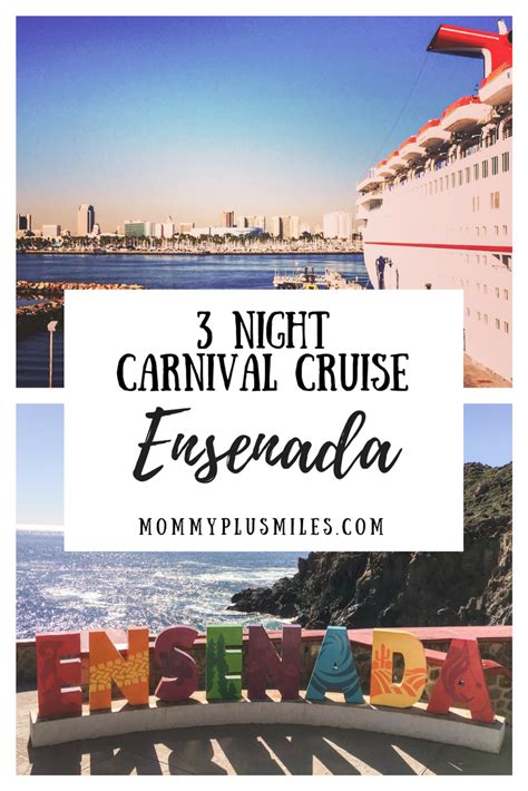Thursday Trip Report Ensenada Cruise On Carnival Inspiration Mommy