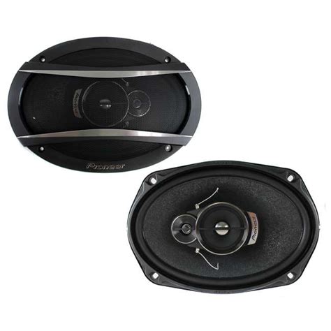 Pioneer 6x9 Inch 3 Way 420w Coaxial Audio Stereo Speakers Pair Ts