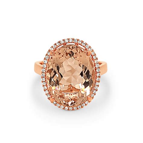 Morganite & Diamond Ring - Argyle Jewellers