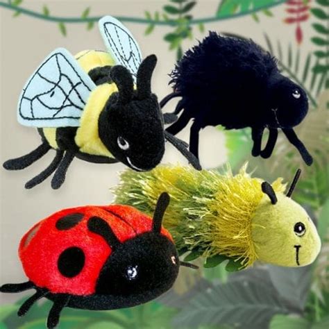 Insect Finger Puppets 1 Australian Puppet Store™ Shop Now