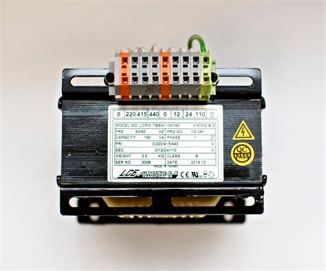 160va Control Transformer 1phase Input 220415440v Output 1224110