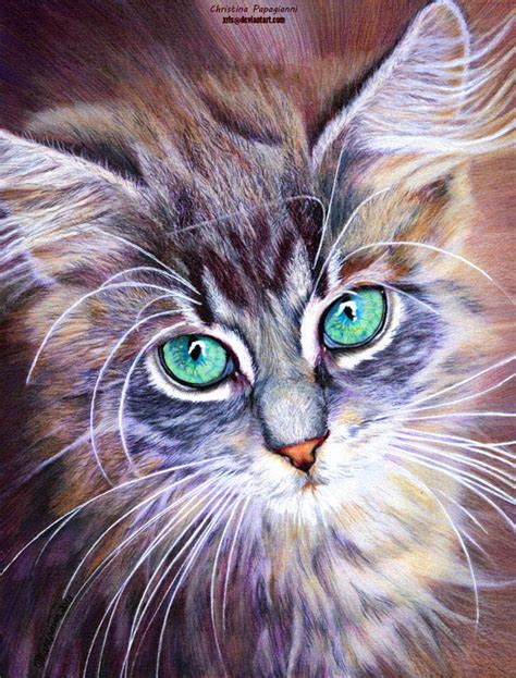 20 Beautiful Realistic Cat Drawings To Inspire You Fine Art And You