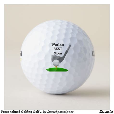 Personalized Golfing Golf Ball Golf Ball Ts For