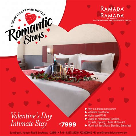 Valentines Day Offer Package Lucknow Dinner Stay