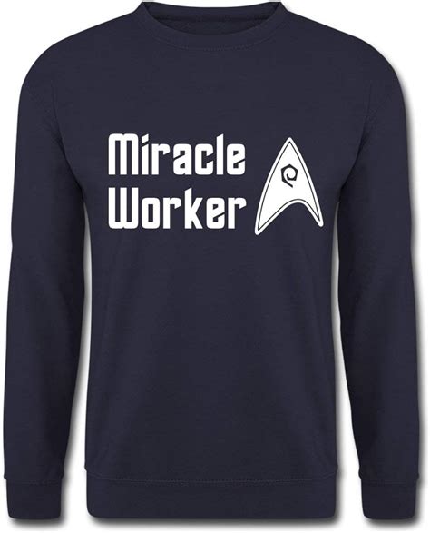 Star Trek Discovery Scotty Miracle Worker Unisex Pullover Amazonde
