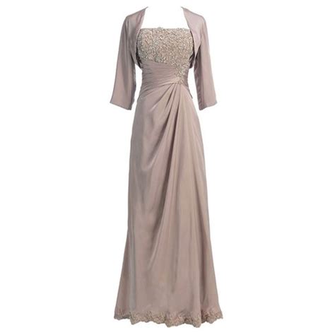 Sheath Strapless Long Champagne Mother Of The Bride Dress On Storenvy