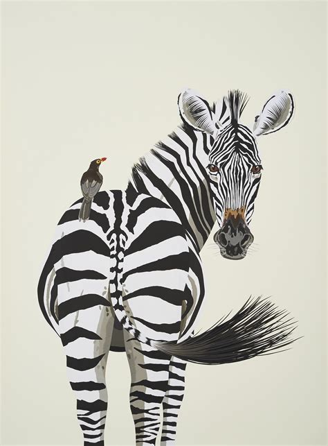 Common Zebra 2014 By Marcus Davies Zebra Art Zebra Painting Zebra