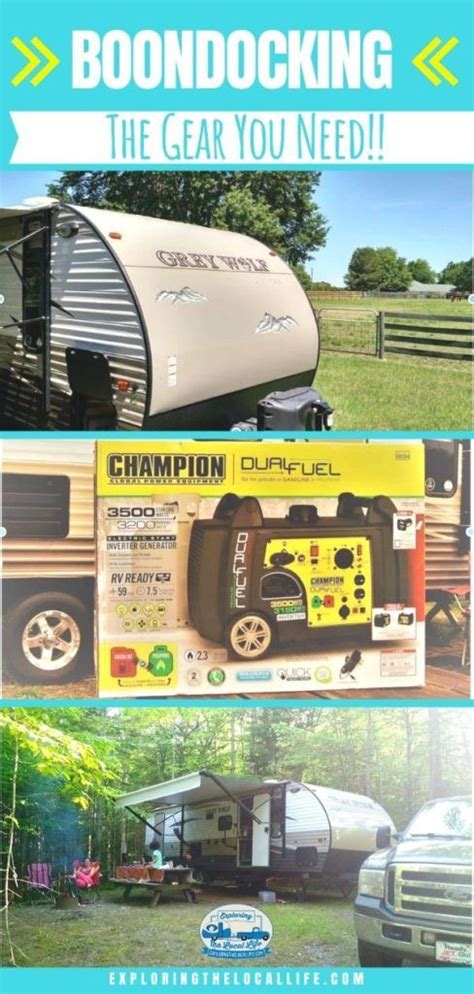 For this category it is best to stick with a manufacturer that knows. Boondocking Gear that You Actually Need! — Exploring the Local Life | Boondocking, Travel ...