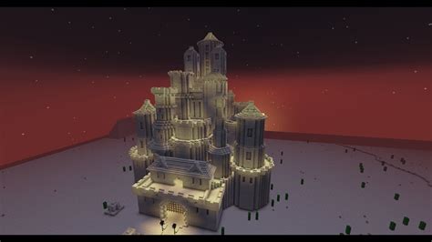 Minecraft Sand Castle Amazing Youtube