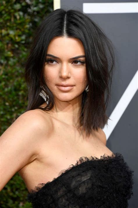 Take This To Your Hairdresser All The Lob Length Hair Inspiration You Need Kendall Jenner