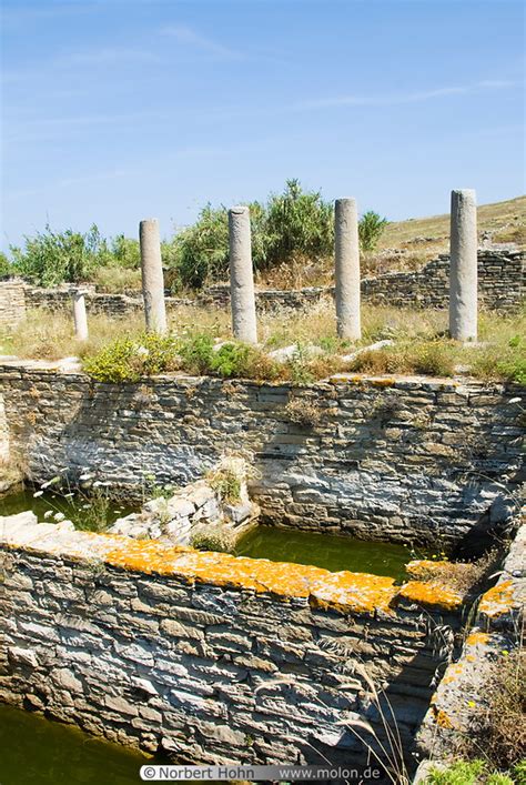 Photo Of Ancient Greek Ruins Delos Cyclades Greece