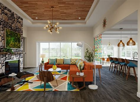 50s Style Living Room Design Casey H 
