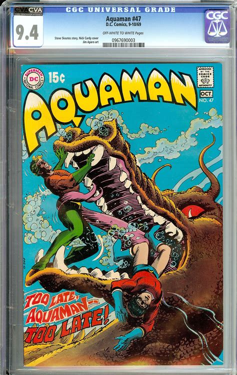 Golden Age Aquaman Aquaman 47 Classic Comics Comic Covers