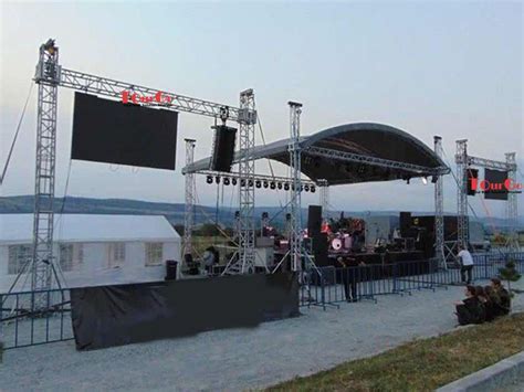 Tourgo Aluminum Portable Stage Platform Mobile Concert Stage For
