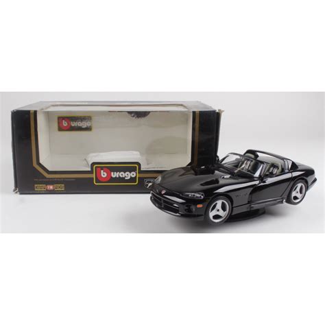 Bburago 1993 Dodge Viper Rt10 118 Scale Die Cast Car Pristine Auction