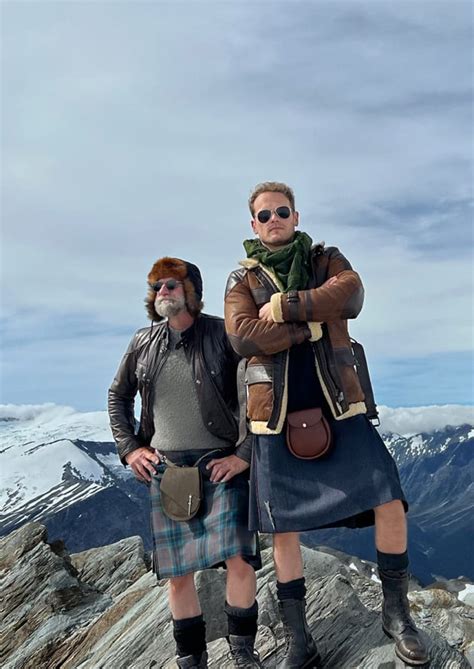 Sam Heughan And Graham Mctavish Reunite For Men In Kilts Season 2 Tv