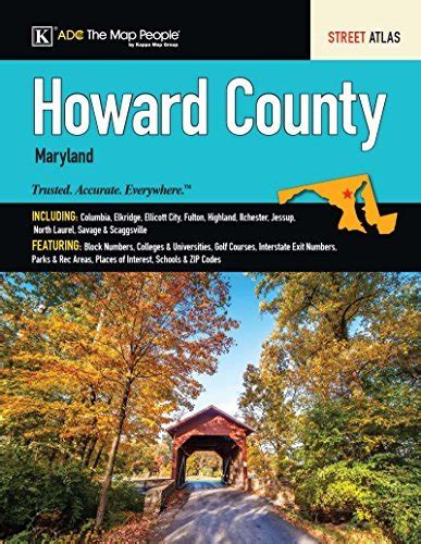 Howard County Maryland Street Atlas By Kappa Map Goodreads