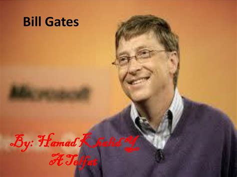 Ppt Bill Gates Powerpoint Presentation Free Download Id5844258