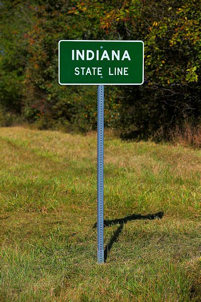 Welcome To Indiana Road Sign Stock Photos Pictures And Royalty Free
