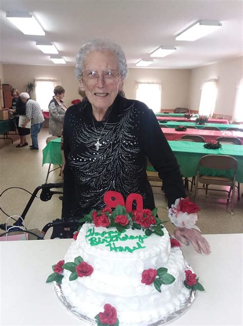 My Sweet Grandma Passed Away On February 15th She Was 90 Heres A Picture Of Her From Her 90th