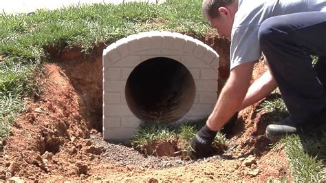 Culvert Pipe Covers 15 Inch Galvanized Steel Pipe Installation Video