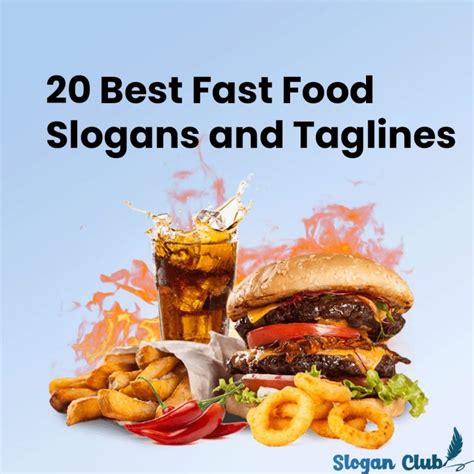 Best Fast Food Slogans And Taglines