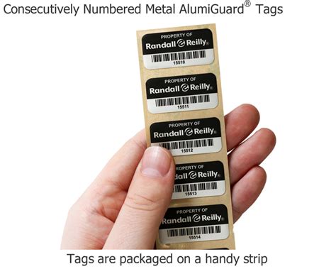 Metal Asset Tags Compare Materials