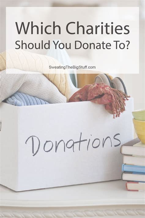 Which Charities Should You Consider Donating To Charity Work