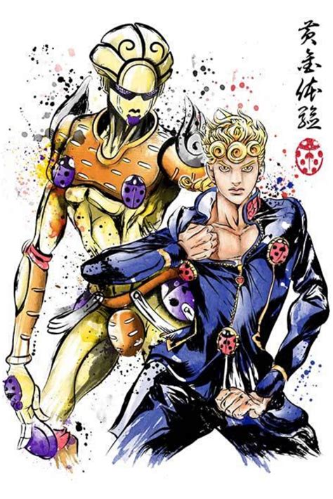 Giorno Giovanna Gold Experience Pose Once Again Gold Experience S