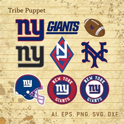 New York Giants Logo Svg Masterbundles