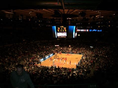 Inside Madison Sq Garden For A Knicks Game Photo