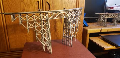 Building A Model Railroad Bridge Bridge Building Modeltraintable My