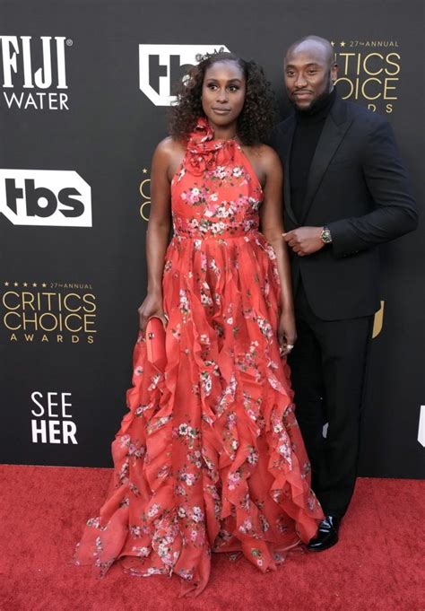 Issa Rae And Louis Diame Make Their Red Carpet Debut As A Married