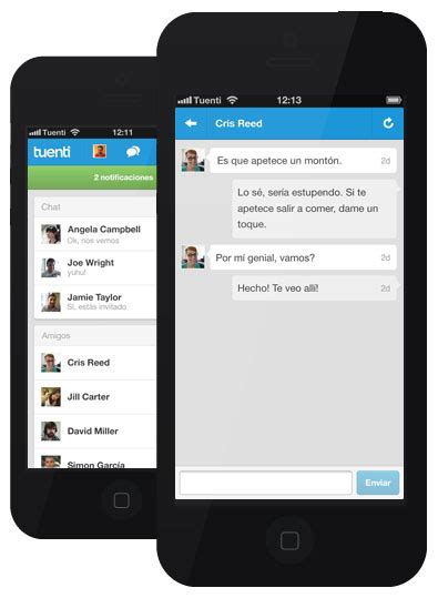 Disponible El Chat De Tuenti En La Versión Móvil De La Web Sin