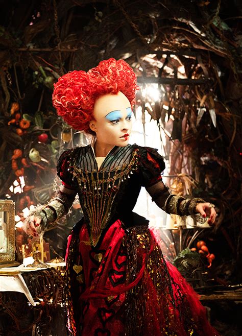 Helena Bonham Carter As The Red Queen In Alice Through The Looking