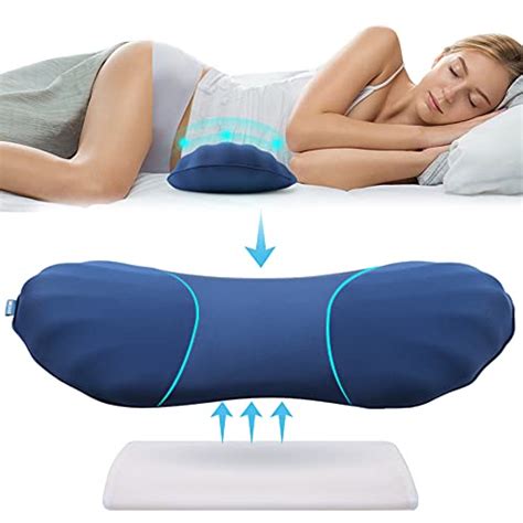 Adjustable Lumbar Support Pillow For Sleeping Memory Foam Back Support
