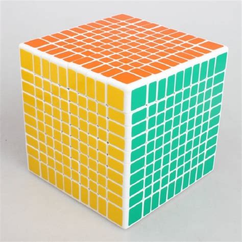 Shengshou 10x10 Puzzle Cube Professional Pvcandmatte Stickers Cubo Magico