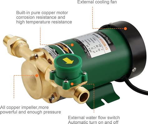 Buy KOLERFLO High Pressure Booster Pump 396 GPH 21 7 PSI Household