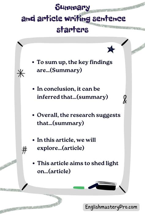 50 Conclusion Sentence Starters Plus A Free Printable Pedagogue