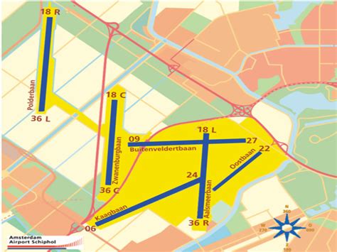 Laser Diktatura Kontaminovan Schiphol Runway Map Ly Ov N Le T N Majetek