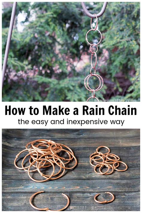 DIY Rain Chain | Hearth and Vine gambar png