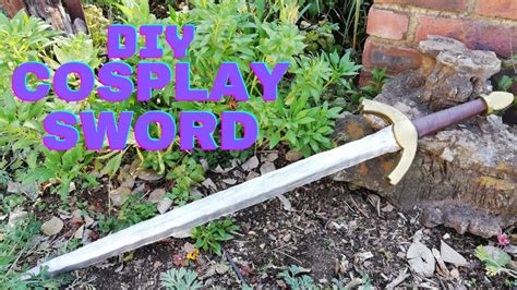 How To Make An Eva Foam Sword Youtube