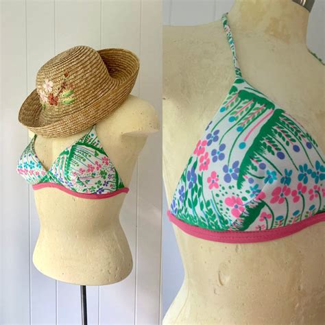 1970s mod bikini bathing suit bra top etsy bathing suit bikini bikini bathing bra tops