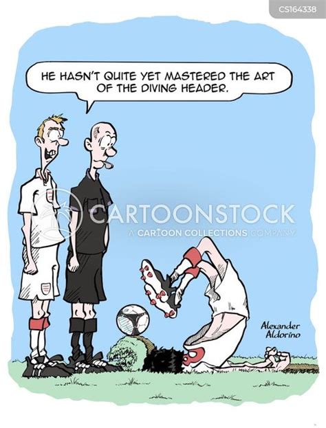 Football Player Cartoons And Comics Funny Pictures From Cartoonstock