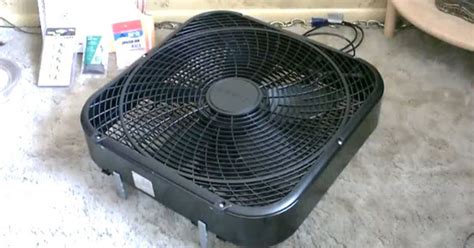 It also depends on the air conditioner's cooling capacity, the season, humidity, area to be cooled, etc. A Quick And Easy Way To Turn An Ordinary Fan Into An Air ...