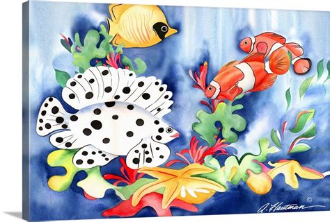Coral Reef Wall Art Canvas Prints Framed Prints Wall Peels Great